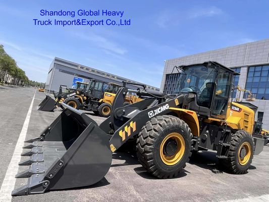 XC948 4ton Hydraulic Wheel Loader dengan Rock Bucket