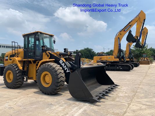 XC948 4ton Hydraulic Wheel Loader dengan Rock Bucket