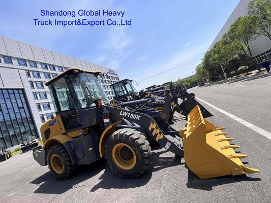 XCMG LW180K Wheel Loader 1.8 Ton untuk Konstruksi Jalan dan Pertambangan