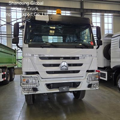 Truk Traktor HOWO 6x4 Tugas Berat Diesel Euro 2 10 Roda