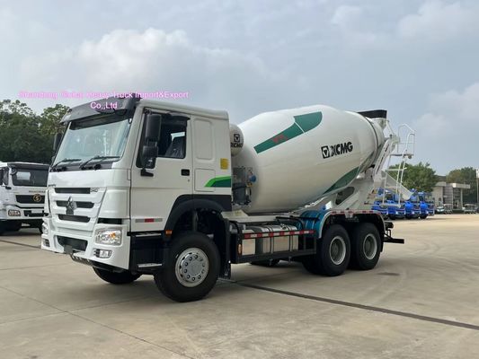 6×4 truk pengaduk beton 12m3 untuk konstruksi Zambia