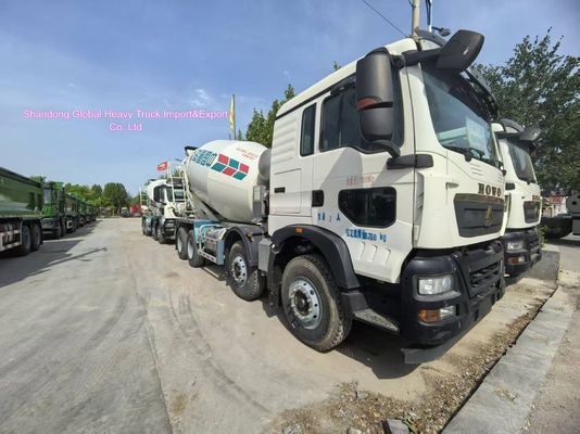 6×4 truk pengaduk beton 12m3 untuk konstruksi Zambia