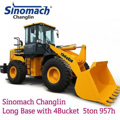 Wheel Loader Changlin 957H 5-Ton dengan Bucket 3.0m³