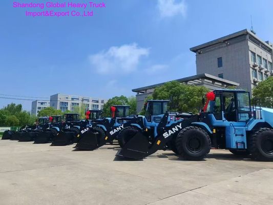 Brand New SANY SW955K-S 5.5T Rated Load Wheel Loader dengan 3,0m3 Bucket Capacity dan 162kW Power