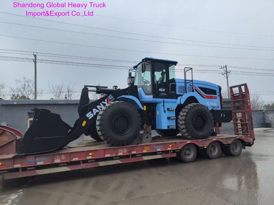 Brand New SANY SW955K-S 5.5T Rated Load Wheel Loader dengan 3,0m3 Bucket Capacity dan 162kW Power