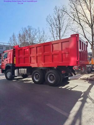 Shacman F3000 6X4 Heavy Duty Dump Truck dengan Euro2 Emisi 400L Tangki Bahan Bakar dan F3000 Kabin dengan Sleeper