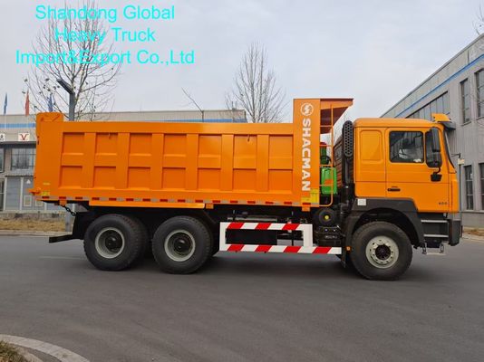 Shacman F3000 6×4 Dump Truck dengan muatan 25-30 Ton Konstruksi Tugas Berat dan Sasis Baja Kekuatan Tinggi