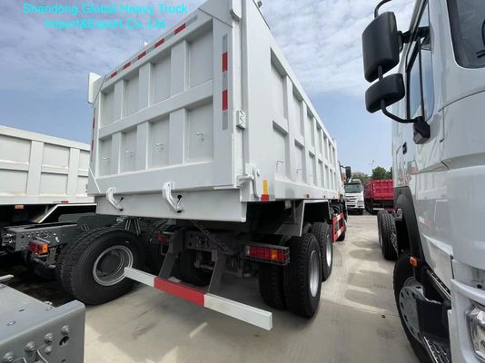 Truk Sampah Tugas Berat Sinotruk HOWO NX dengan Kursi Suspensi Udara Penggerak Tangan Kiri/Kanan dan Transmisi HW19710