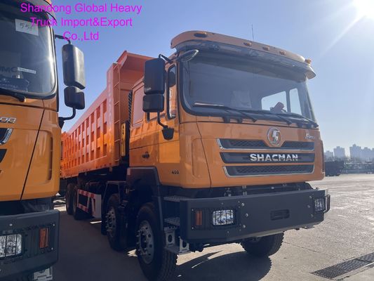 Truk Sampah Tugas Berat Shacman F3000 380HP 6X4 10 Roda untuk Pertambangan dan Konstruksi