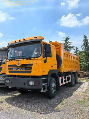 Truk Sampah Tugas Berat Shacman F3000 380HP 6X4 10 Roda untuk Pertambangan dan Konstruksi