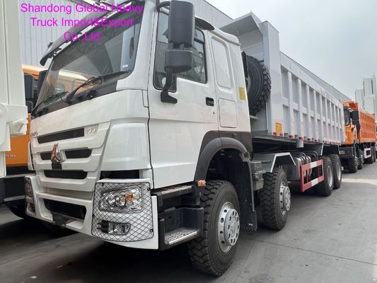 Sinotruk baru HOWO 6X4 Roda Heavy Duty Dump Truck dengan mesin 400 HP dan pengemudi kiri / kanan