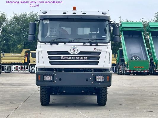 Truk Sampah Tugas Berat Shacman F3000 dengan Gearbox Manual FAST 12-percepatan Gandar Belakang MAN 16T dan Tangki Paduan Aluminium 400L