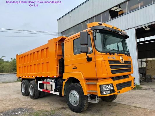 Shacman F3000 Dump Truck dengan standar emisi Euro 3 Mesin 400 HP dan roda penggerak 6x4 untuk pertambangan tugas berat