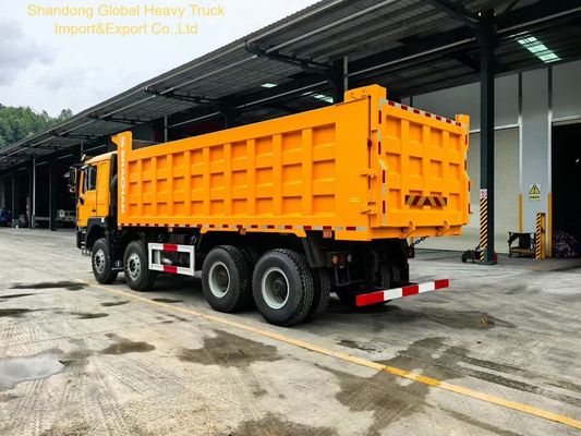 Shacman F3000 Heavy Duty Dump Truck dengan Mesin Weichai 380HP 12.00R20 Ban dan Kapasitas 35-45 Ton