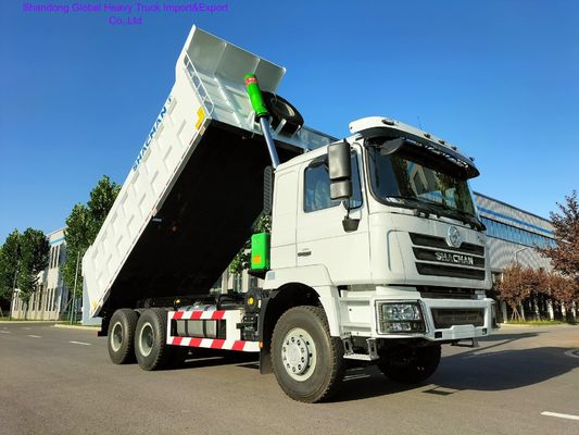Shacman F3000 Heavy Duty Dump Truck with U-shaped Cargo Body Air Conditioned Cabin and Fast Unloading for Mining and Construction
