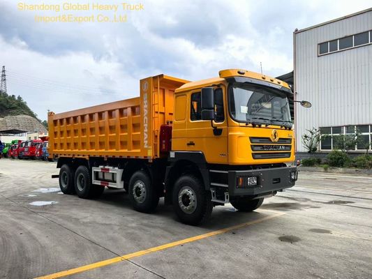 Shacman F3000 Heavy Duty Dump Truck dengan Mesin Weichai 380HP 12.00R20 Ban dan Kapasitas 35-45 Ton