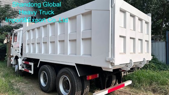 Truk Sampah Tugas Berat Sinotruk HOWO NX dengan Kursi Suspensi Udara Penggerak Tangan Kiri/Kanan dan Transmisi HW19710