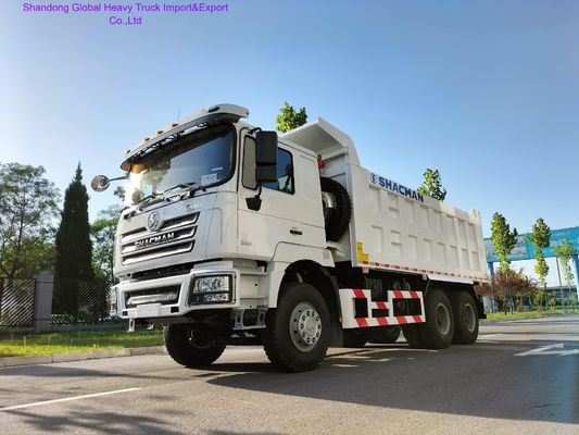 Shacman F3000 Heavy Duty Dump Truck with U-shaped Cargo Body Air Conditioned Cabin and Fast Unloading for Mining and Construction