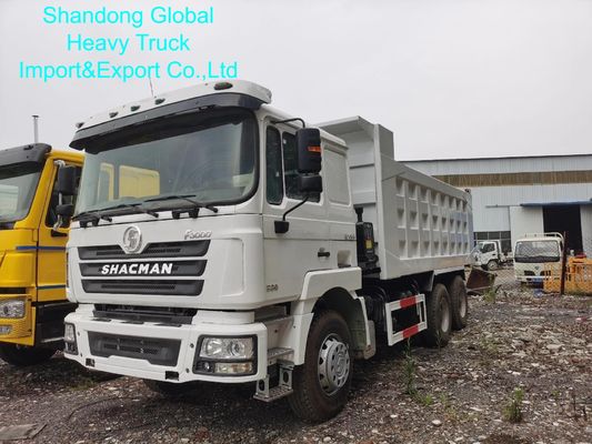 Shacman F3000 Heavy Duty Dump Truck with U-shaped Cargo Body Air Conditioned Cabin and Fast Unloading for Mining and Construction