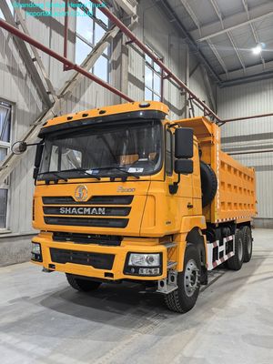 Shacman F3000 Heavy Duty Dump Truck dengan Mesin Weichai 380HP FAST Transmisi manual 12 kecepatan dan sasis diperkuat