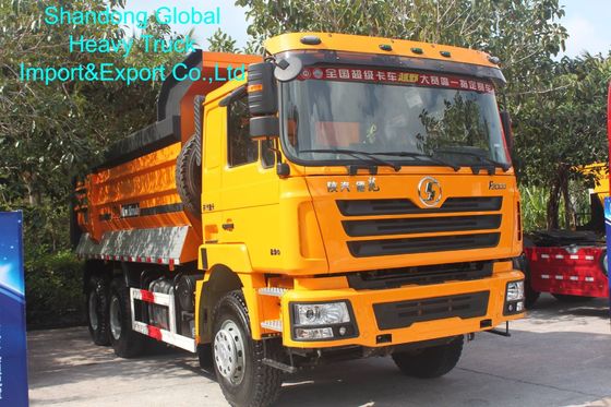 Shacman F3000 Dump Truck dengan standar emisi Euro 3 Mesin 400 HP dan roda penggerak 6x4 untuk pertambangan tugas berat