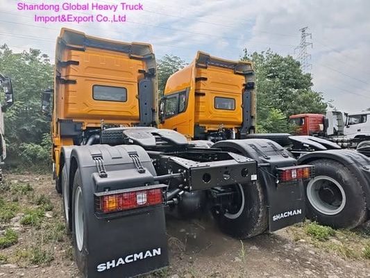 Truk Traktor Shacman F3000 Tugas Berat 380 420HP dengan Transmisi Manual 10/12-Kecepatan dan Kabin Tidur