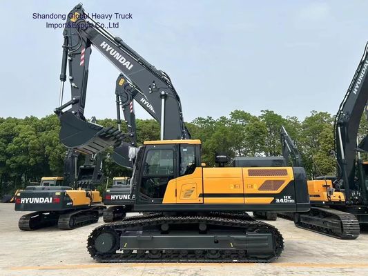 34-ton Crawler Excavator with 210 kW Engine Power and 1.6-2.0 m³ Bucket Capacity for Heavy-Duty Mining