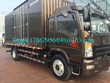 266hp HOWO Euro II Heavy Cargo Truck 4x2 Untuk Transportasi Jalan Raya ZZ1167M5011W