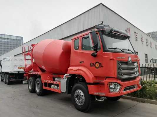 Truk Mixer Beton Sinotruk HOWO Bekas Baru Kapasitas 8cbm Daya Angkut 30T 380 HP Tenaga Kuda Maksimum untuk Dijual