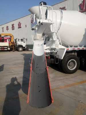 Truk Mixer Beton Sasis Tugas Berat Sinotruk HOWO 20m3 Kapasitas 380HP Remanufaktur untuk Proyek Besar