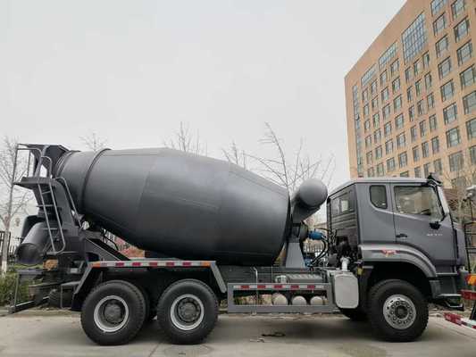 Efisiensi tinggi 6X4 12 kubik HOWO Cement Truck digunakan Beton Mixer Truck