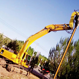 3400 Frequency Hydraulic Pile Drilling Equipment Untuk Excavator Dengan 8 Momen Eksentrik