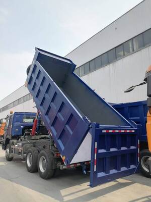 HOWO Dump Truck 40 Ton 6X4 400HP Heavy Duty Sinotruk Dump Truck untuk Pertambangan dan Konstruksi