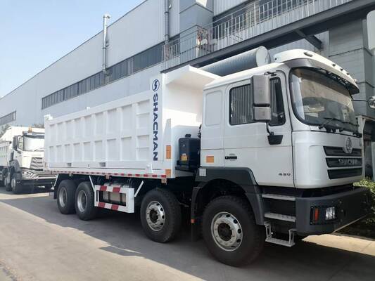 Sinotruk HOWO Nx Hohan 371HP 8x4 Drive 40 ton Kapasitas Truk dump berat