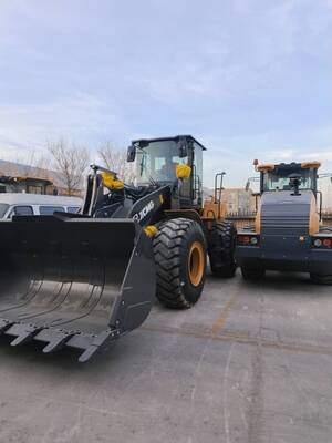 XCMG ZL50GN 5ton Wheel Loader dengan kapasitas ember 3,0m3 dan daya nominal 162kW untuk konstruksi tugas berat