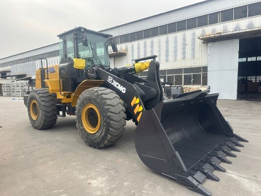 XCMG ZL50GN Wheel Loader dengan Beban Terukur 5 ton, Daya Terukur 162kw, dan Transmisi Power-Shift Hidraulik