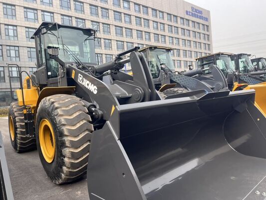 XCMG XC958 5,8 -6 ton Kelas Wheel Loader dengan 162kw Rated Power dan 1,9 Cbm Bucket Capacity