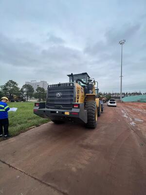 XCMG XC958 5,8 -6 ton Kelas Wheel Loader dengan 162kw Rated Power dan 1,9 Cbm Bucket Capacity