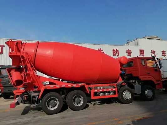 Sinotruk HOWO 6x4 Beton Mixer Truck dengan 336-430HP Mesin dan 8-12cbm Kapasitas untuk Heavy-Duty Konstruksi