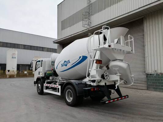 Used HOWO Sinotruk 4x2 Concrete Mixer Truck with 6m3 Drum for Urban Construction