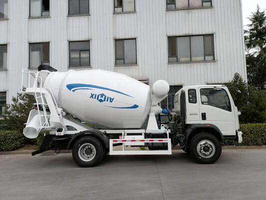Used HOWO Sinotruk 4x2 Concrete Mixer Truck with 6m3 Drum for Urban Construction