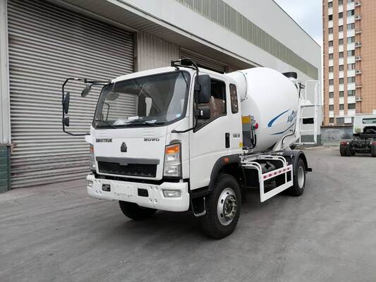 Used HOWO Sinotruk 4x2 Concrete Mixer Truck with 6m3 Drum for Urban Construction