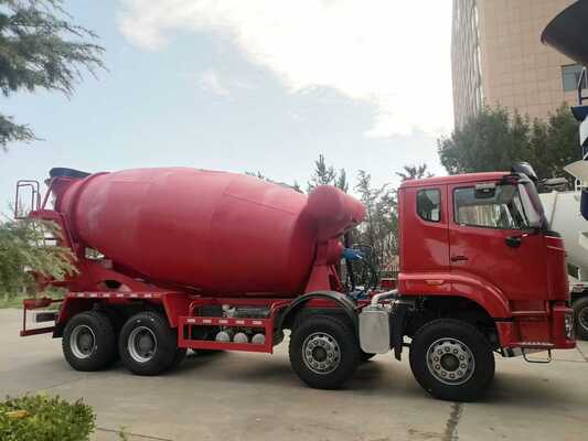Truk Mixer Beton Shacman 10 m³ Kapasitas Drum 340 HP Mesin 6×4 Sasis untuk Pengangkutan Semen