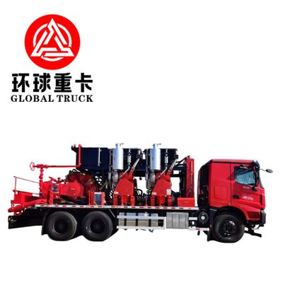 XYLC2500 8×6 Oilfield Fracturing Truck dengan 2500 HP dan 15.000 psi Tekanan untuk Ekstraksi Minyak dan Gas Tidak Konvensional