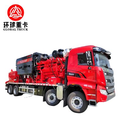 XYLC2500 8×6 Oilfield Fracturing Truck dengan 2500 HP dan 15.000 psi Tekanan untuk Ekstraksi Minyak dan Gas Tidak Konvensional