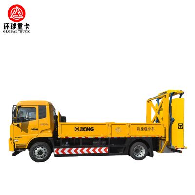 HOWO 4×2 Crash Cushion Truck dengan 350 HP dan Sistem Perlindungan Absorpsi Energi untuk Keamanan Pemeliharaan Jalan Raya
