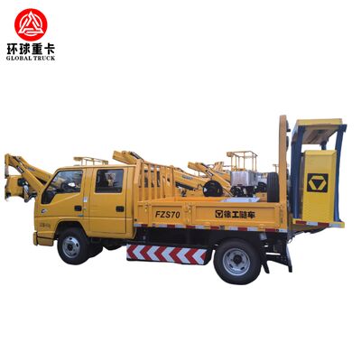 HOWO 4×2 Crash Cushion Truck dengan 350 HP dan Sistem Perlindungan Absorpsi Energi untuk Keamanan Pemeliharaan Jalan Raya
