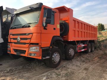 Dibuat di Cina HOWO 8*4 Dump Truck 12 Roda Dump Truck Dengan Harga Terendah