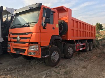 Dibuat di Cina HOWO 8*4 Dump Truck 12 Roda Dump Truck Dengan Harga Terendah