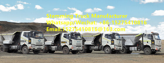 Hot Sell High efficiency Stemming Truck Stone filling vehicle GLOBAL-15 10/12/20 ton Multifunctional Blast Hole service Mongolia Guinea Kazakhstan Uzbekistan Indonesia Congo MMU